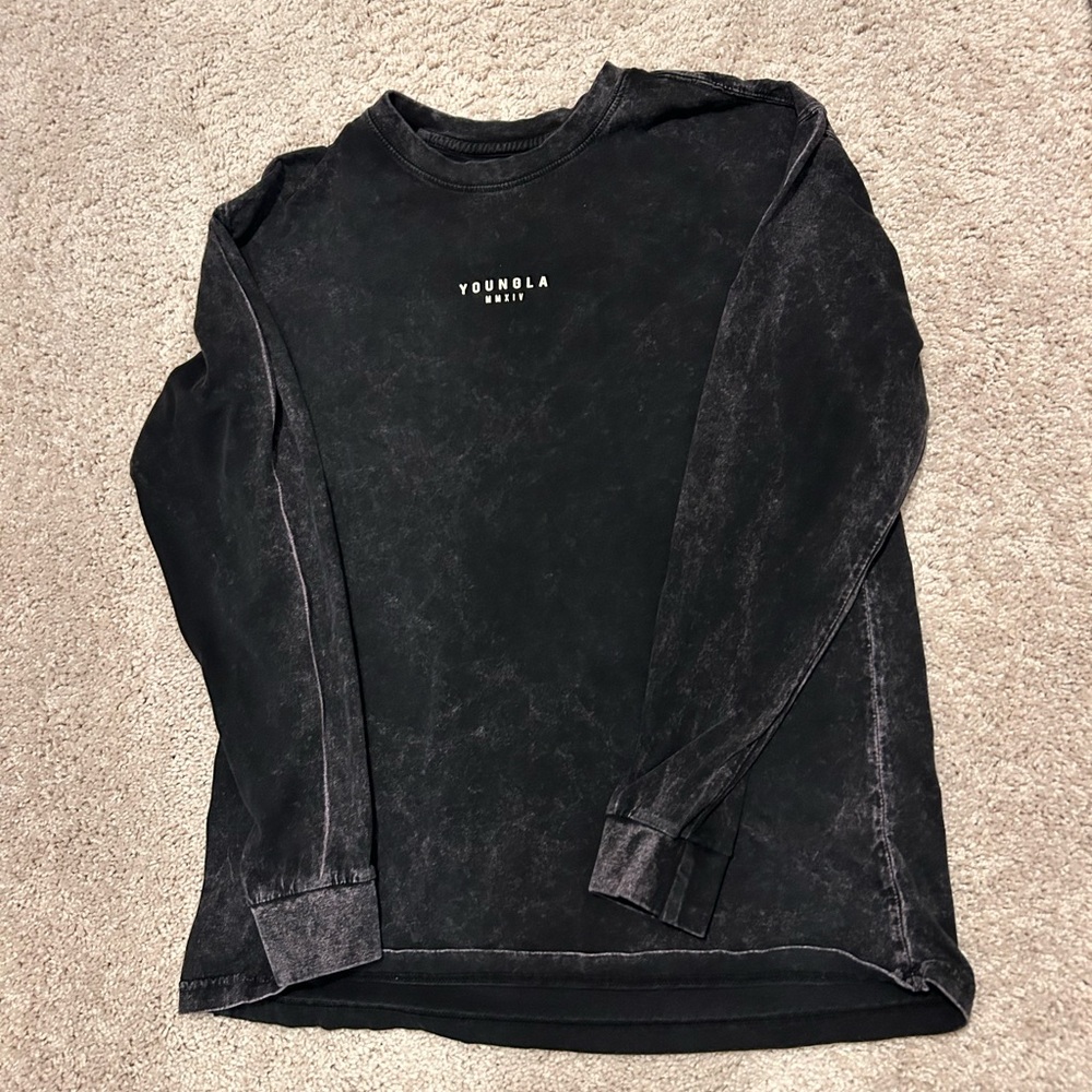 YoungLA Black Long Sleeve Shirt